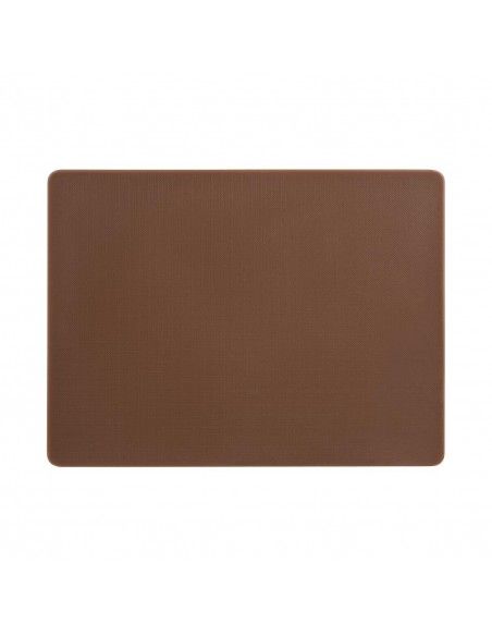 Petite planche à découper basse densité Hygiplas marron