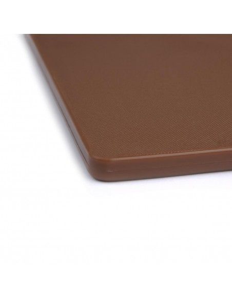 Petite planche à découper basse densité Hygiplas marron
