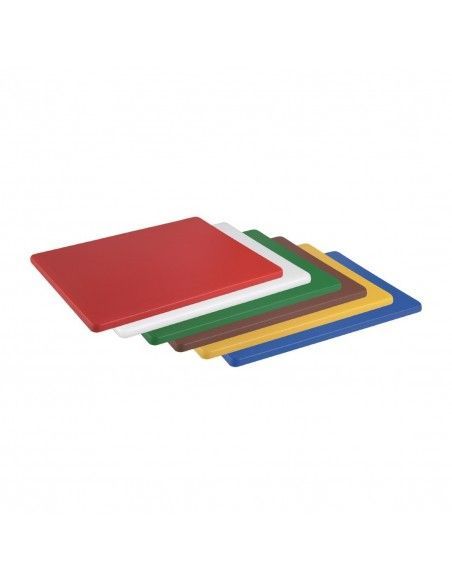 Petite planche à découper basse densité Hygiplas marron