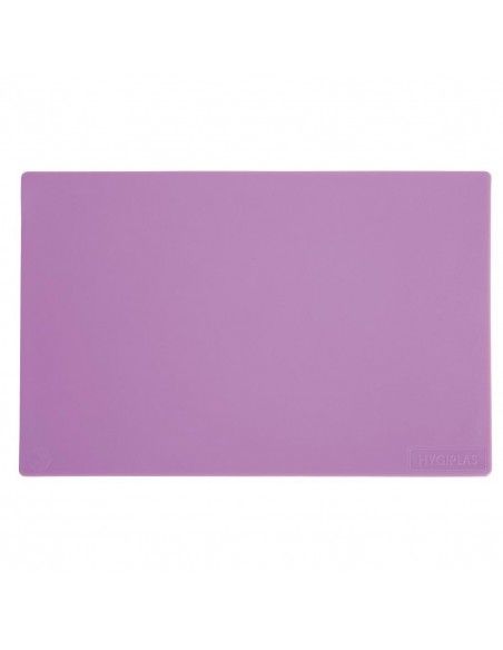 Planche à découper standard basse densité Hygiplas violette