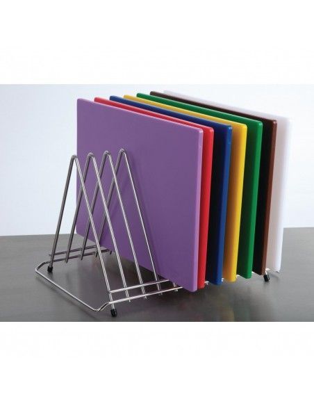 Planche à découper standard basse densité Hygiplas violette