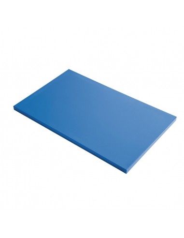 Planche à découper GN1/1 en polyéthylène haute densité Gastro M  bleue