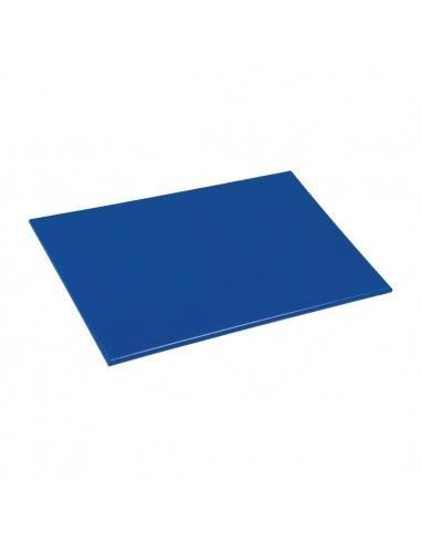 Planche à découper antibactérienne basse densité Hygiplas bleu