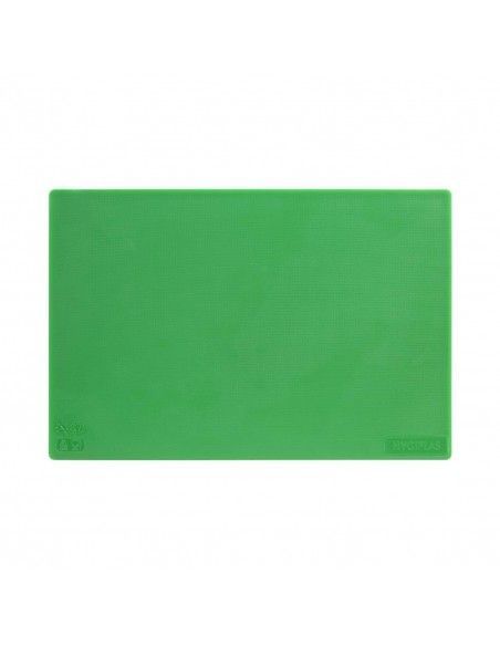 Planche à découper antibactérienne basse densité Hygiplas vert