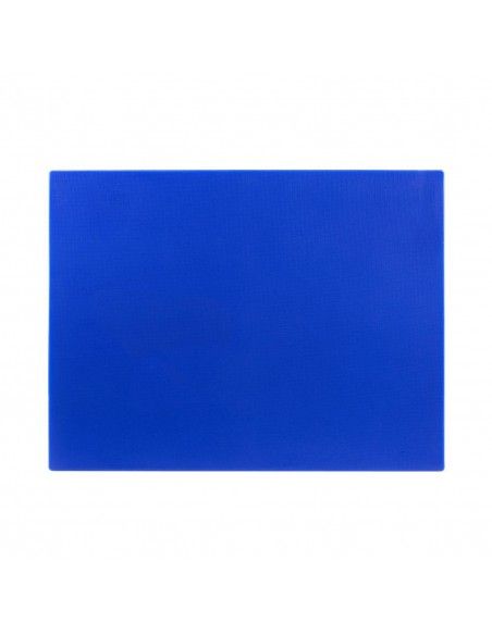 Grande planche à découper basse densité Hygiplas bleue