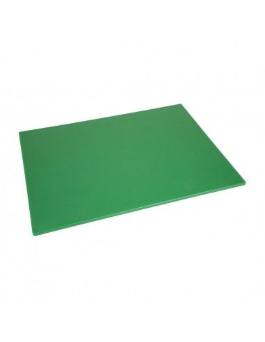 Grande planche à découper basse densité Hygiplas verte