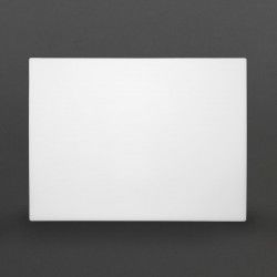 Grande planche à découper basse densité Hygiplas blanche 2