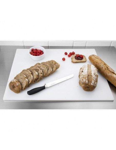 Grande planche à découper basse densité Hygiplas blanche
