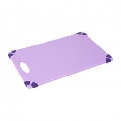 Planche à découper antidérapante professionnelle Hygiplas violette 458x306mm