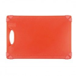 Planche à découper antidérapante professionnelle Hygiplas rouge 458x306mm 2
