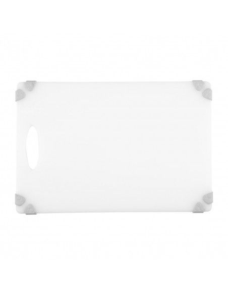 Planche à découper antidérapante professionnelle Hygiplas blanche 458x306mm