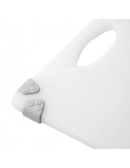 Planche à découper antidérapante professionnelle Hygiplas blanche 458x306mm