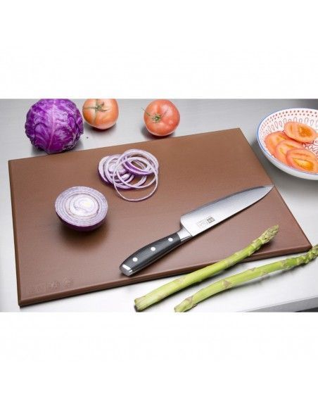 Planche à découper standard haute densité Hygiplas marron