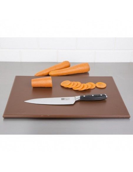 Planche à découper standard haute densité Hygiplas marron