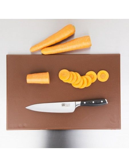 Planche à découper standard haute densité Hygiplas marron