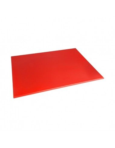 Grande planche à découper haute densité Hygiplas rouge