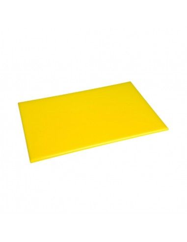 Planche à découper standard haute densité Hygiplas jaune