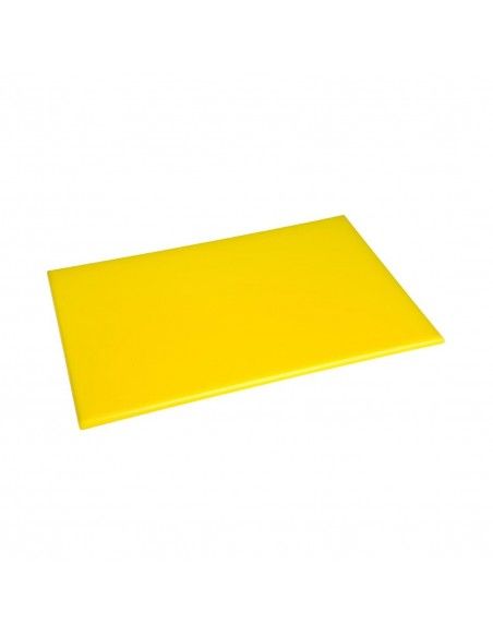 Planche à découper standard haute densité Hygiplas jaune