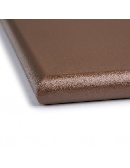 Planche à découper épaisse haute densité Hygiplas marron