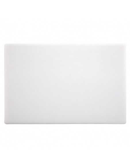 Planche à découper standard basse densité Hygiplas blanche
