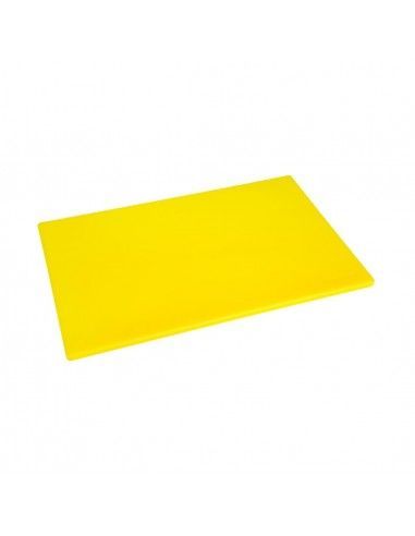 Planche à découper standard basse densité Hygiplas jaune