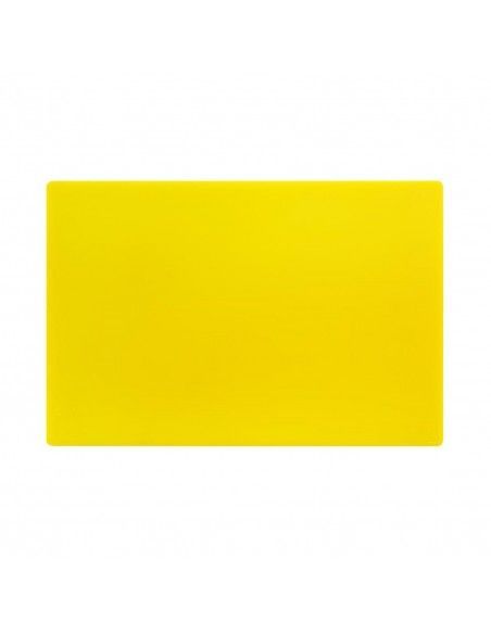 Planche à découper standard basse densité Hygiplas jaune