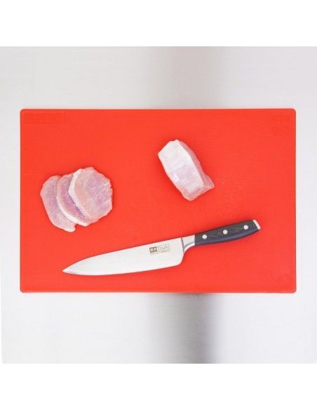 Planche à découper standard basse densité Hygiplas rouge