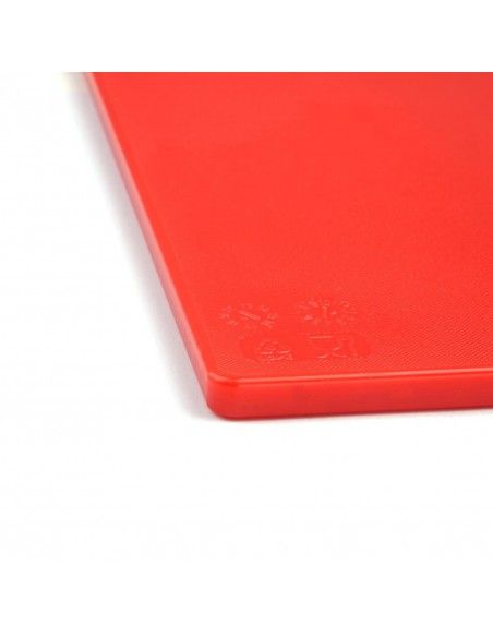 Planche à découper standard basse densité Hygiplas rouge
