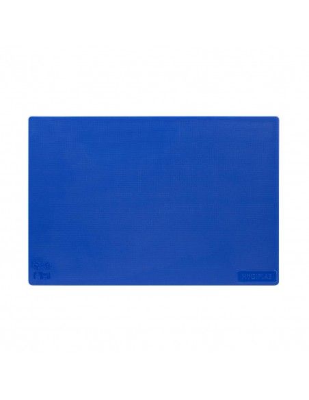 Planche à découper standard basse densité Hygiplas bleue