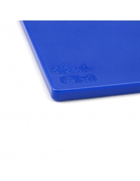 Planche à découper standard basse densité Hygiplas bleue