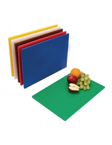Lot de 6 planches à découper basse densité Hygiplas