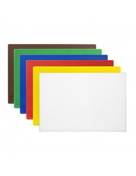 Lot de 6 planches à découper basse densité Hygiplas