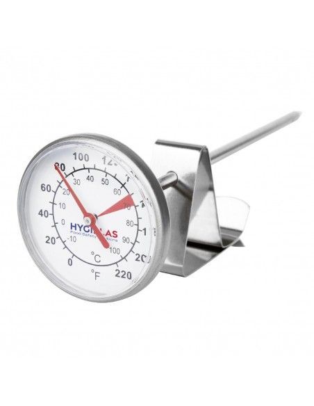 Thermomètre à café et à lait 125mm