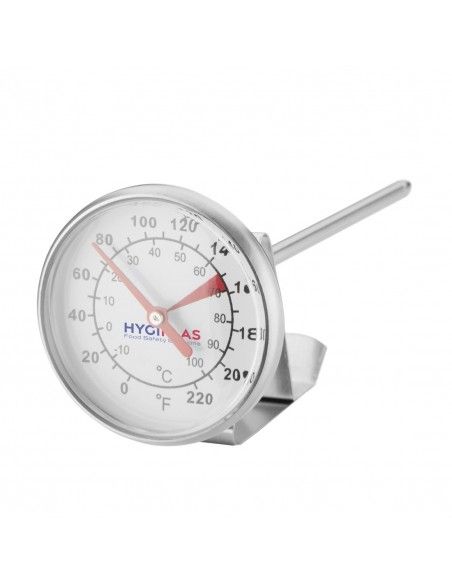 Thermomètre à café et à lait 125mm