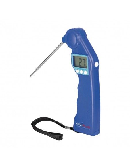 Thermomètre à code couleur Hygiplas Easytemp bleu