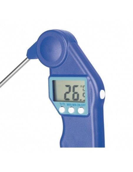Thermomètre à code couleur Hygiplas Easytemp bleu