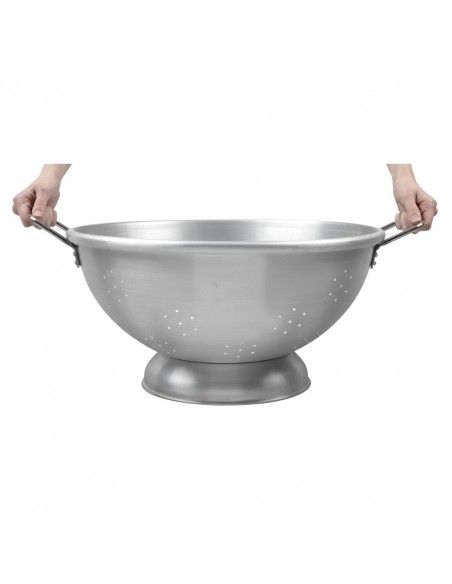 Passoire aluminium 2 poignées 470mm