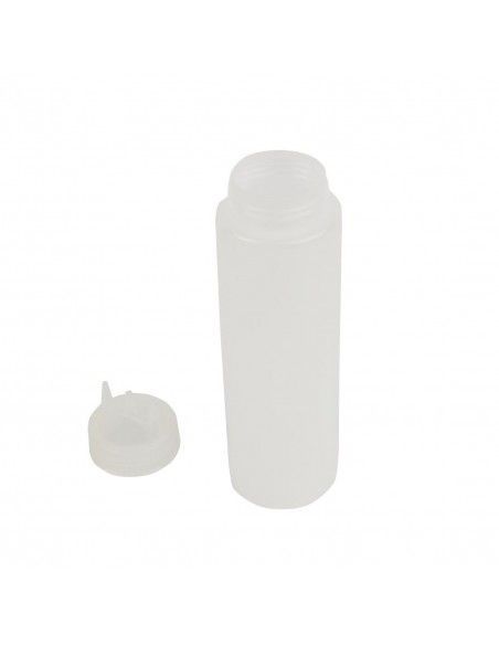 Bouteille souple transparente 3 embouts Vogue 681ml