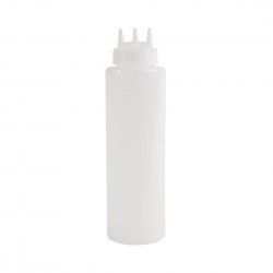 Bouteille souple transparente 3 embouts Vogue 908ml