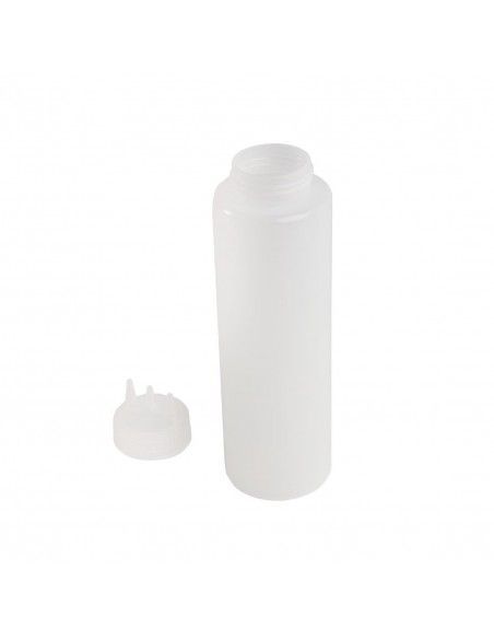 Bouteille souple transparente 3 embouts Vogue 908ml