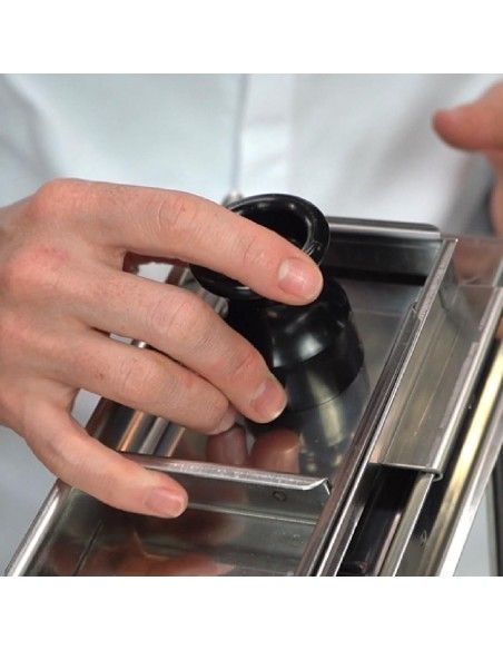 Poussoir de sécurité pour mandoline Bron