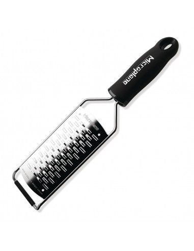 Râpe lame double tranchant Microplane Gourmet noire