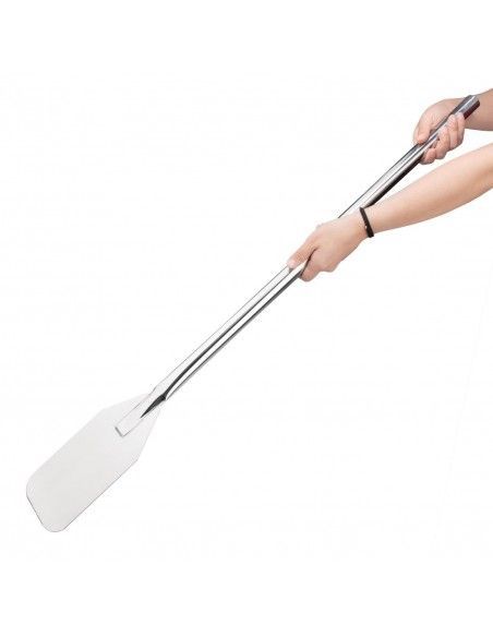 Spatule géante inox Vogue - Pleine