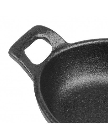Plat à oreilles ovale en fonte Olympia 180 x 120 mm