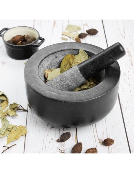 Pilon et mortier en granite Vogue