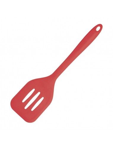 Pelle ajourée flexible en silicone rouge 310mm