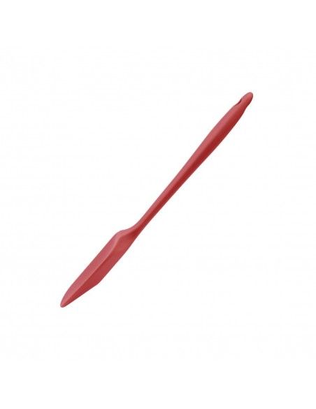 Spatule et cuillère rouge en silicone 280mm
