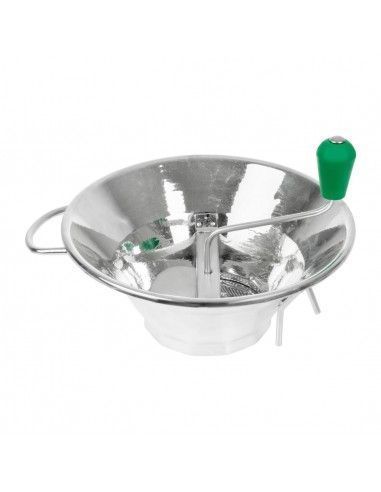Moulin à légumes Tellier en acier étamé n°3 - 31 cm