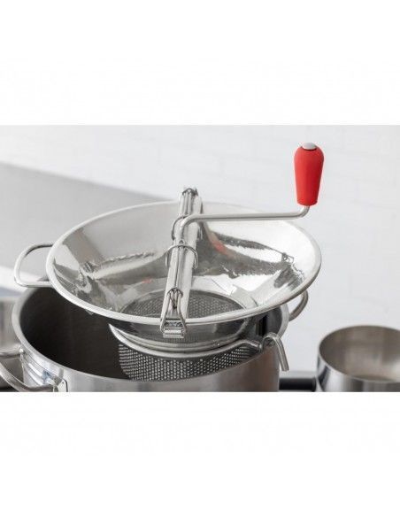 Moulin à légumes Tellier en acier étamé - 39 cm