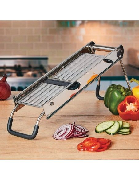 Mandoline avec chariot Vogue